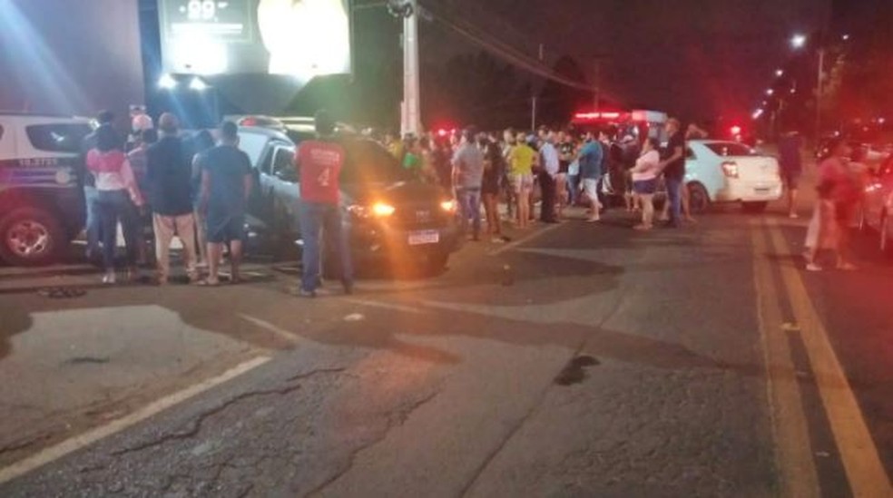 Polícia está no local atendendo a ocorrência.  Foto: Reprodução