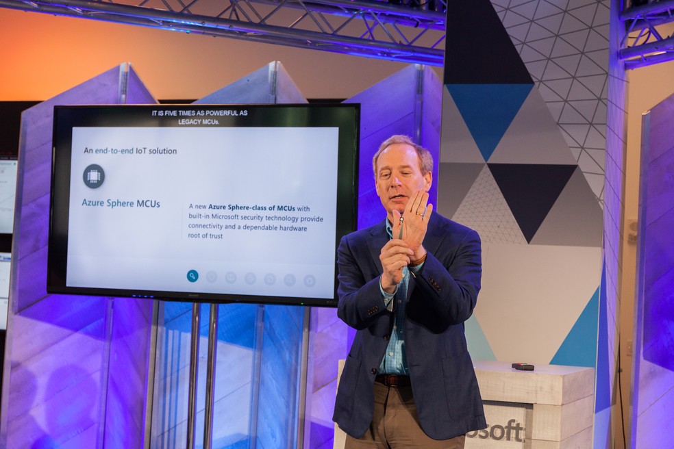 Plataforma Azure Sphere é a nova iniciativa da Microsoft entre dispositivos IoT — Foto: Divulgação/Microsoft