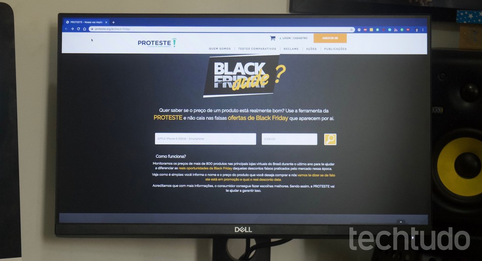 Inscrições em lista de e-mails de lojas pode ajudar usuários a receber ofertas da Black Friday — Foto: Marvin Costa/TechTudo
