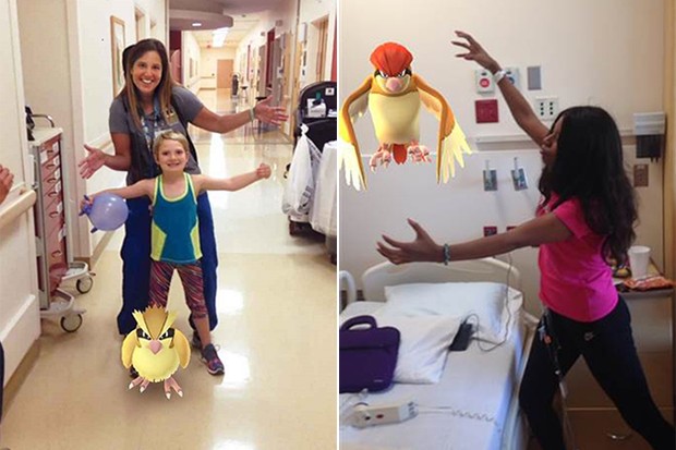 Pokemon Go no hospital (Foto: University of Michigan Health System)
