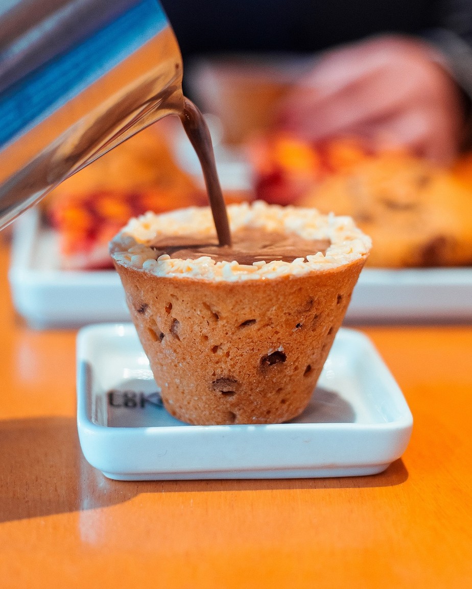 Cookie Shot é um dos destaques do cardápio da Cookie Stories