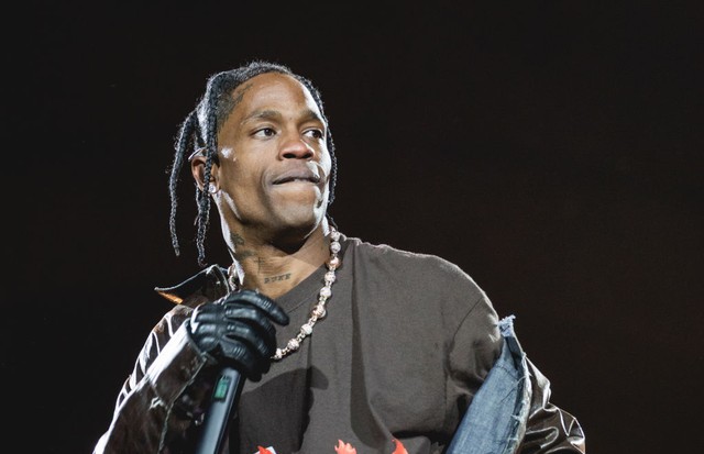 HOUSTON, TEXAS - NOVEMBER 05: Travis Scott performs onstage during the third annual Astroworld Festival at NRG Park on November 05, 2021 in Houston, Texas. (Photo by Rick Kern/Getty Images) (Foto: Getty Images)