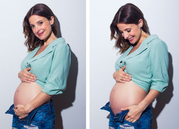Bruna Spínola está grávida de uma menina (Foto: Alexandro Adds)