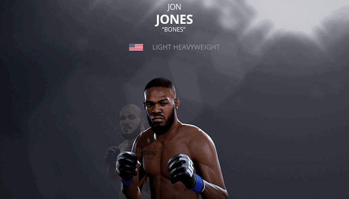 EA Sports UFC 2: Jon Jones (Foto: Reprodução/Victor Teixeira)