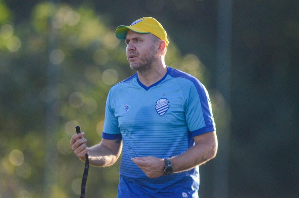 Mozart teve boa passagem pelo CSA — Foto: Augusto Oliveira/Ascom CSA