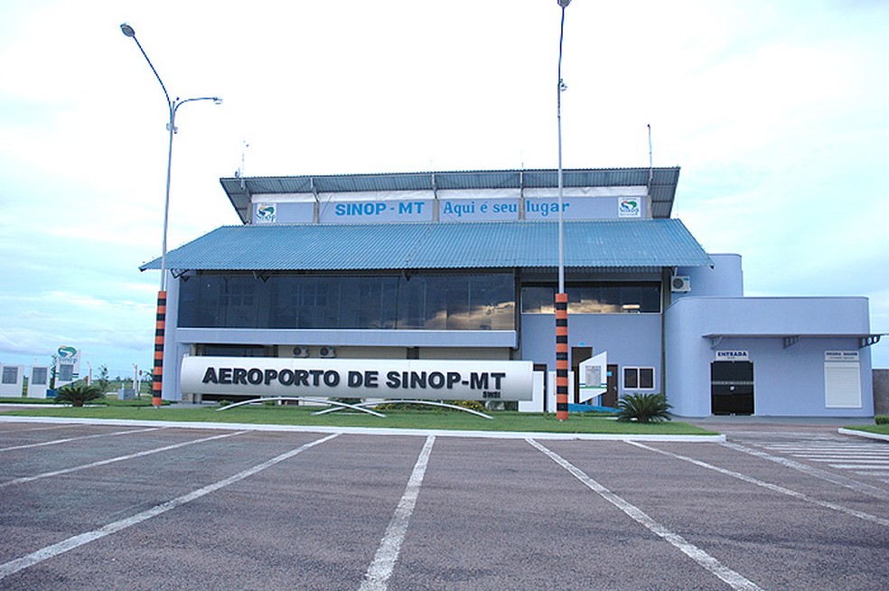 Aeroporto Municipal de Sinop tem voos diretos para São Paulo — Foto: Divulgação