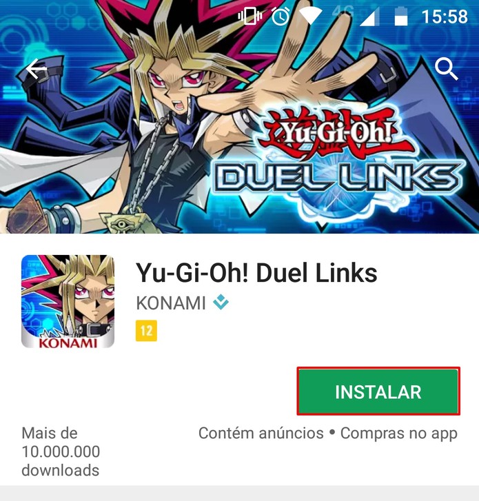 Yu-Gi-Oh! Duel Links é grátis, mas exige pagamento para compra de itens (Foto: Reprodução/Felipe Demartini)