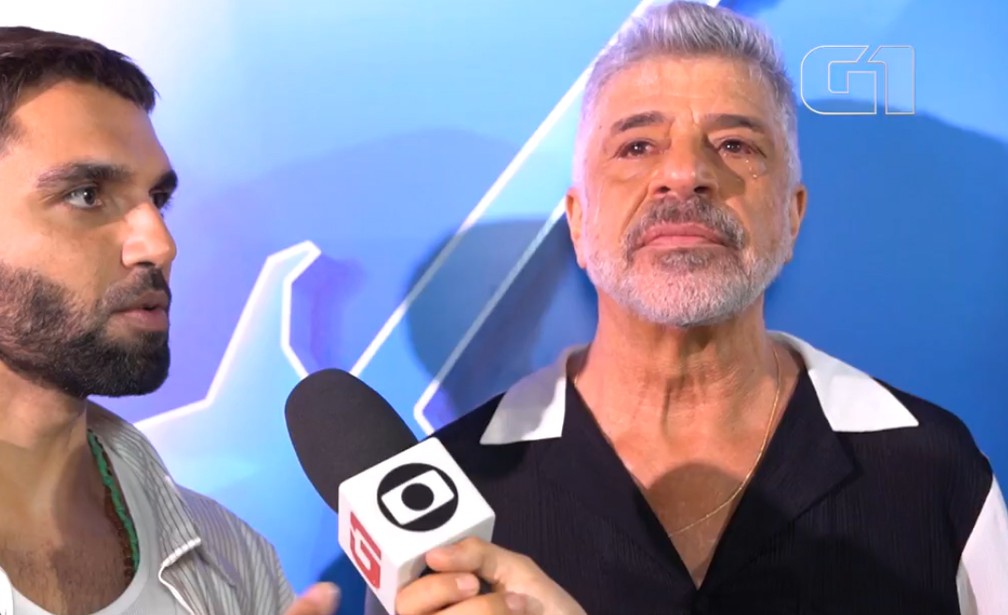 Silva e Lulu Santos falam sobre se assumirem publicamente gays em entrevista após show no Rock in Rio — Foto: Reprodução / G1