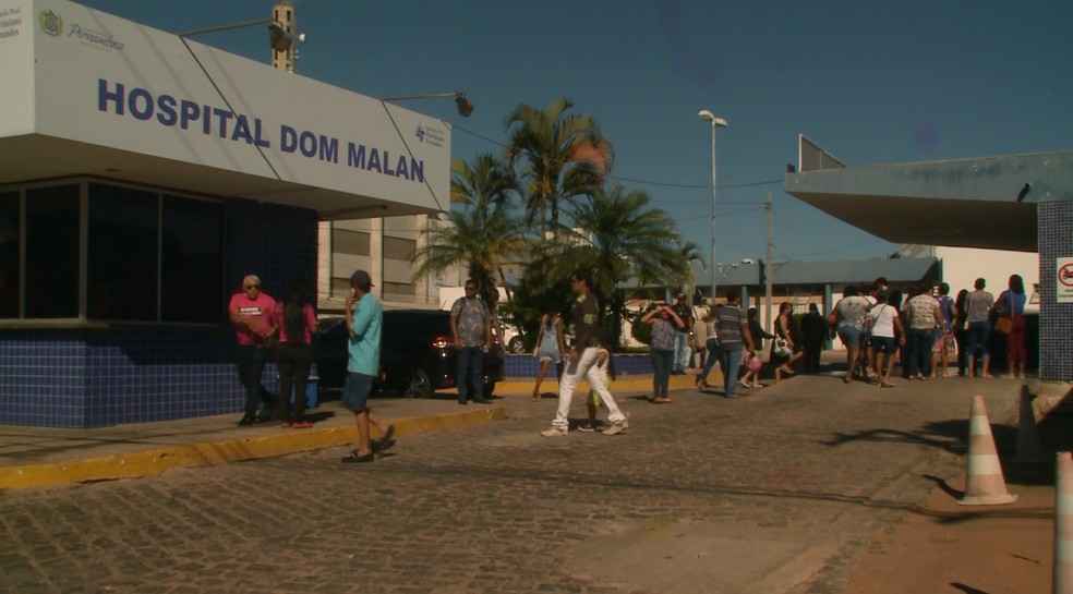Hospital Dom Malan, em Petrolina — Foto: Reprodução / TV Grande Rio