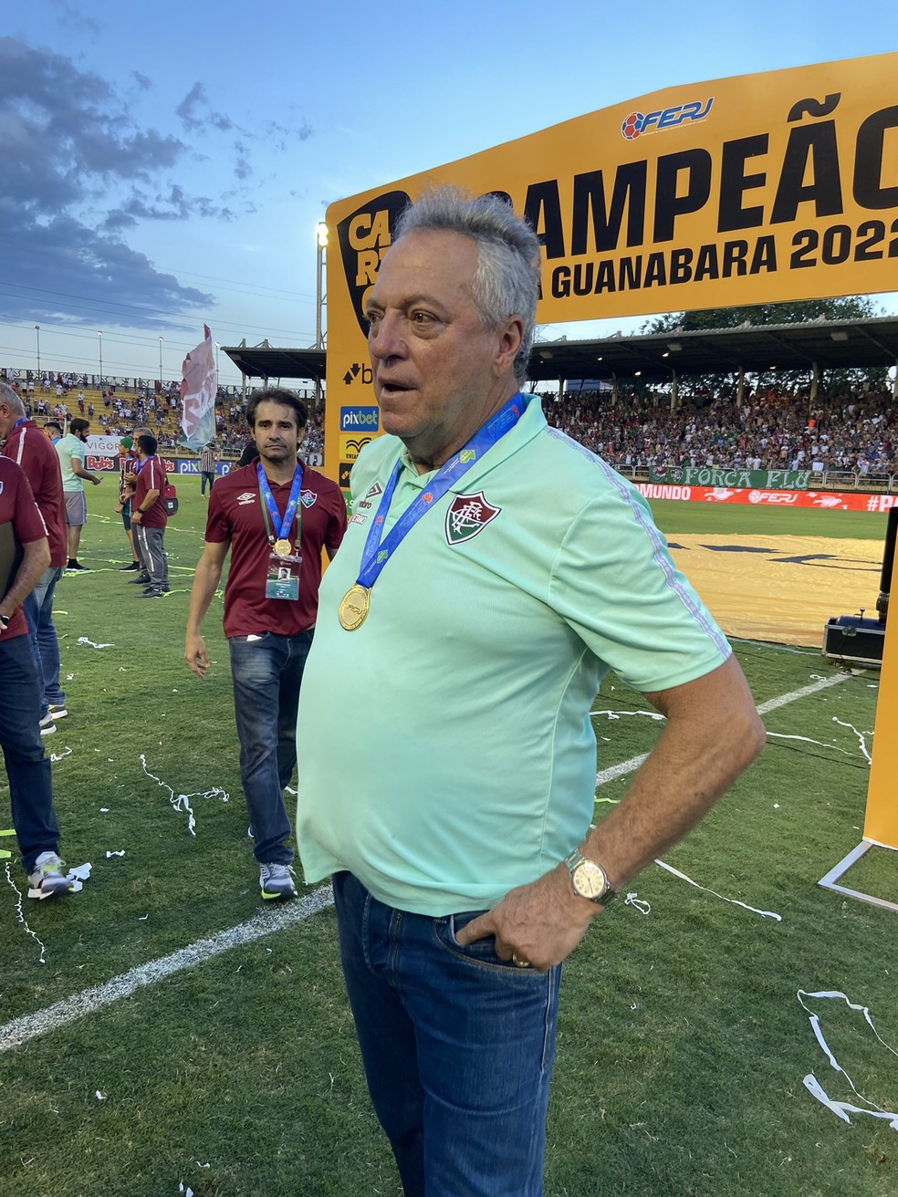 Abel Braga em Fluminense x Resende � Foto: Fluminense