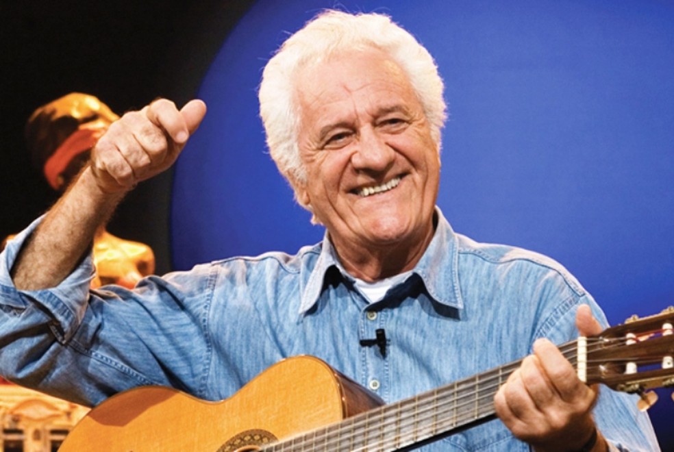 O ator, cantor, compositor e apresentador da TV Cultura, Rolando Boldrin, morto na tarde desta quarta-feira (9), aos 86 anos.  — Foto: Divulgação/TV Cultura