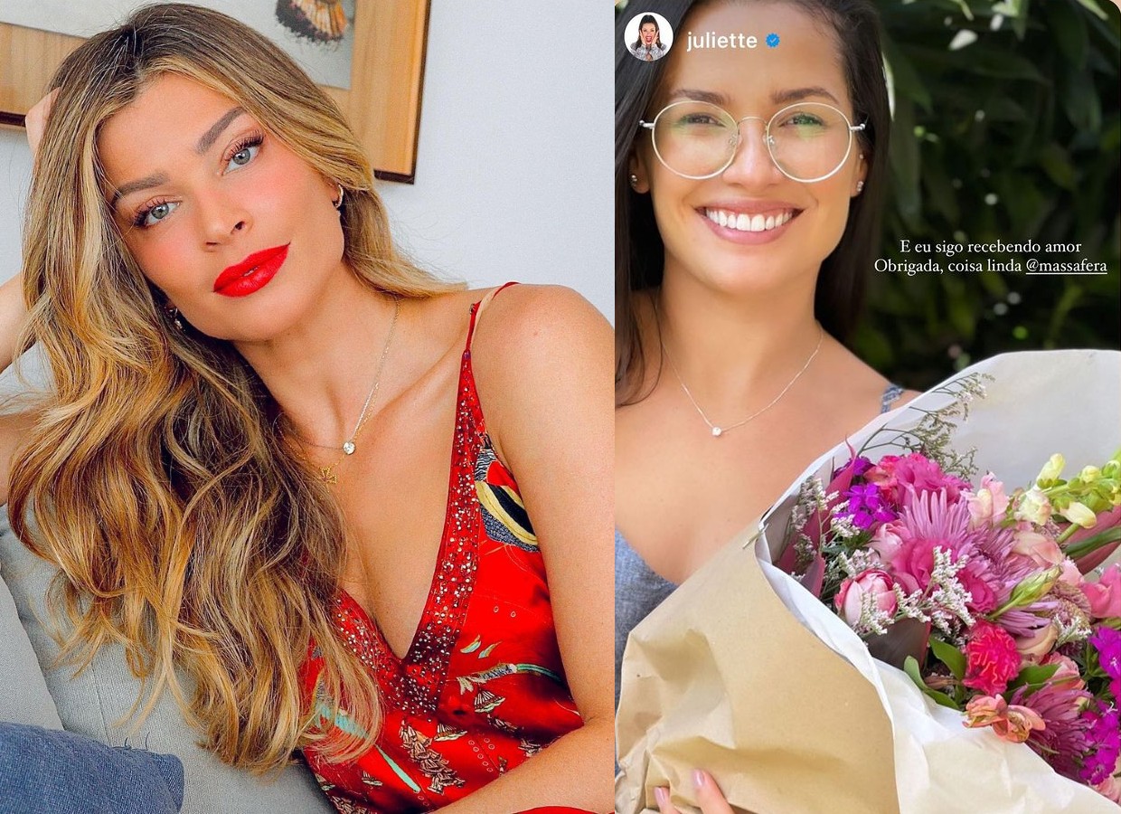 Grazi Massafera envia flores para Juliette (Foto: Reprodução/Instagram)