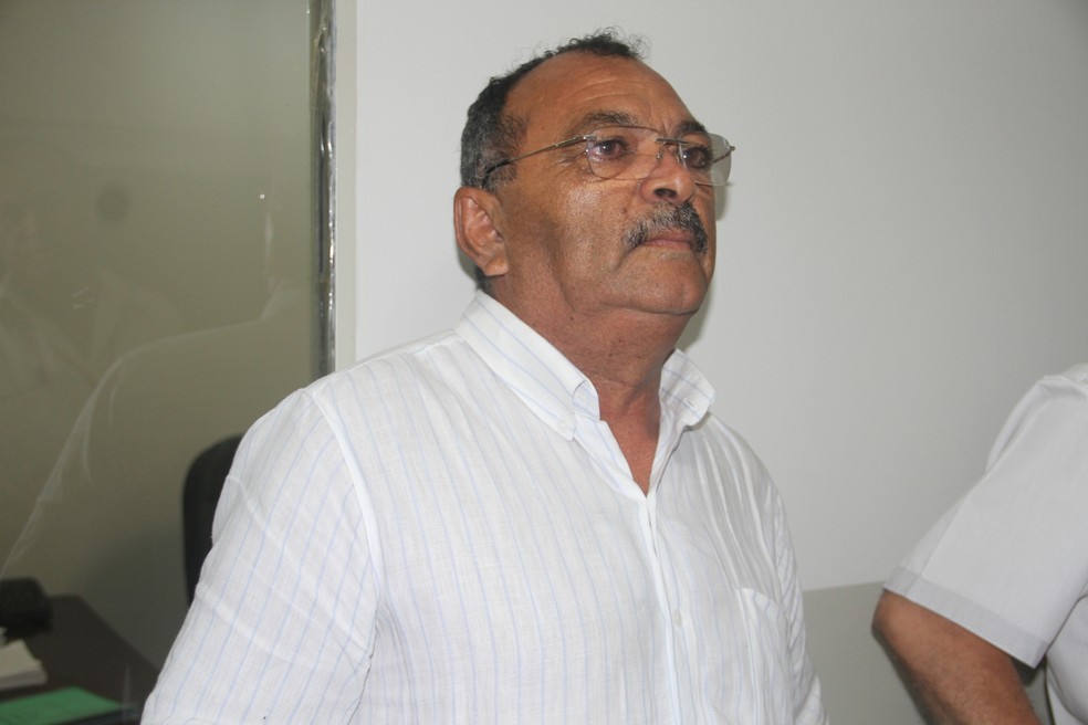 Juarez Lourenço, presidente do Treze em reunião sobre o Campeonato Paraibano de 2018 (Foto: Cisco Nobre / GloboEsporte.com)