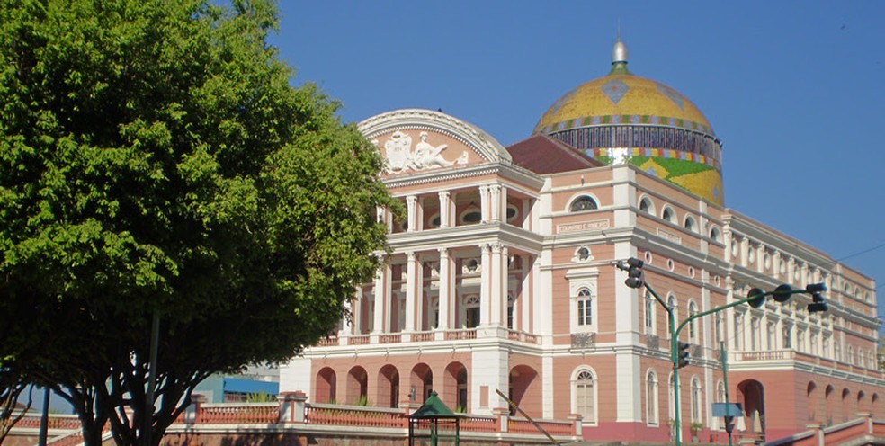 Teatro Amazonas, em Manaus, é um dos imóveis tombados e monitorados pelo Iphan — Foto: Divulgação/IPHAN