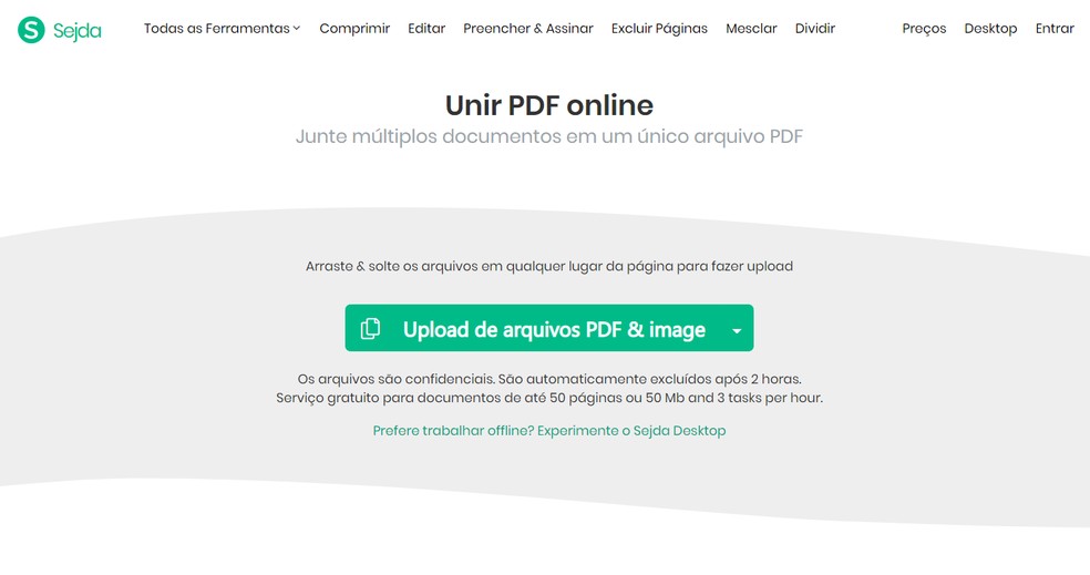 Como Unir Pdf Online Seis Sites Para Juntar Arquivos Gratis Produtividade Techtudo