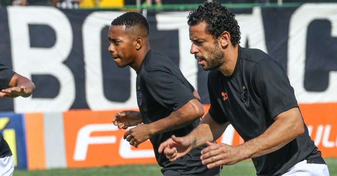 Atlético-MG; Robinho; Fred (Foto: Bruno Cantini)