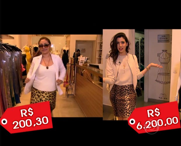 Veja como montar look sem gastar muito (Foto: Masi Você/ TV Globo)