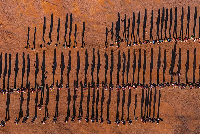 Os povos indígenas do Xingu convidam comunidades vizinhas de outras etnias para participar dos rituais do Kuarup e prestar homenagens aos membros falecidos  (Foto: Ricardo Teles)