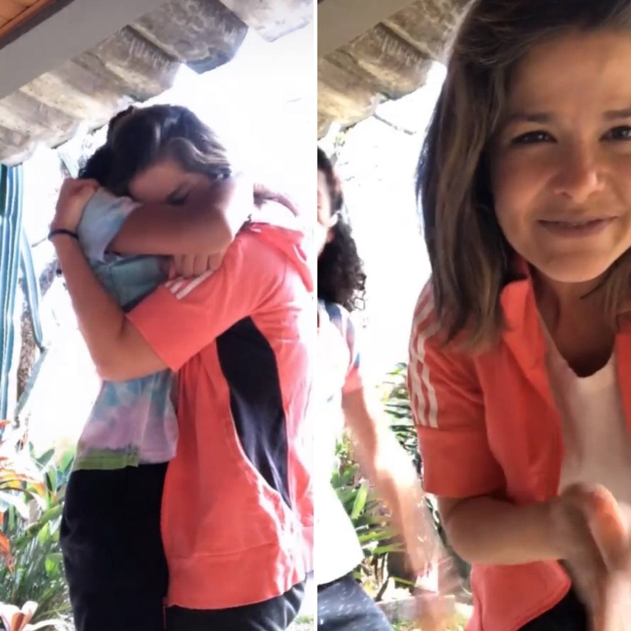 Samara Felippo abraça a filha, Alicia (Foto: Reprodução / Instagram)