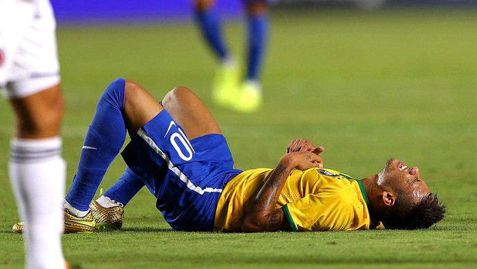 Brasil x Colômbia - Neymar (Foto: Getty Images)