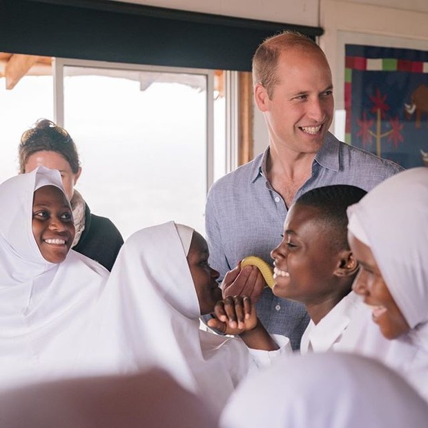Príncipe William faz visita à África (Foto: Reprodução/Instagram)
