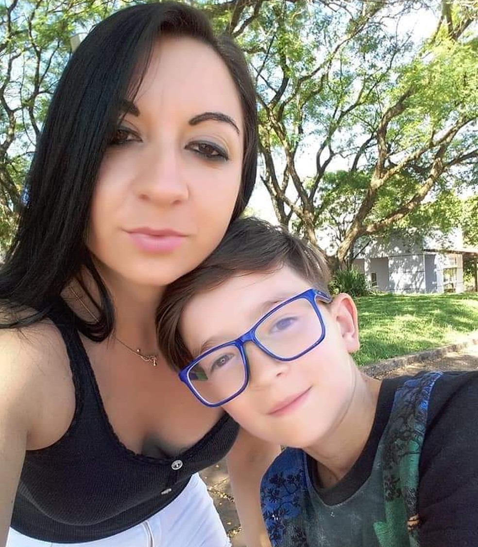 Mãe de Rafael Mateus Winques confessou morte do filho, disse a polícia. — Foto: Polícia Civil/Divulgação