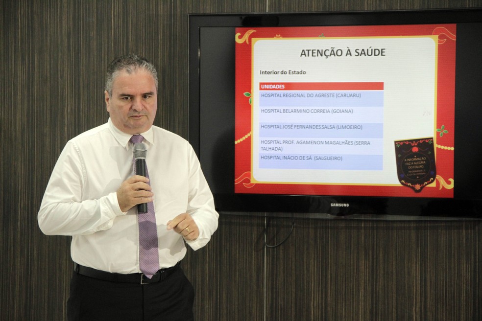 Ex-secretário de Saúde de Pernambuco Iran Costa foi citado em processo de improbidade administrativa pelo MPF — Foto: Secretaria de Saúde/Divulgação
