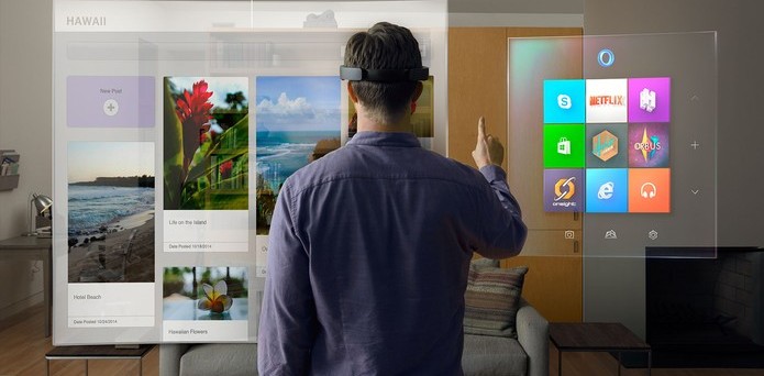 Asus pode desenvolver headsets de realidade aumentada compatíveis com o HoloLens da Microsoft (Foto: Divulgação/Microsoft) (Foto: Asus pode desenvolver headsets de realidade aumentada compatíveis com o HoloLens da Microsoft (Foto: Divulgação/Microsoft))
