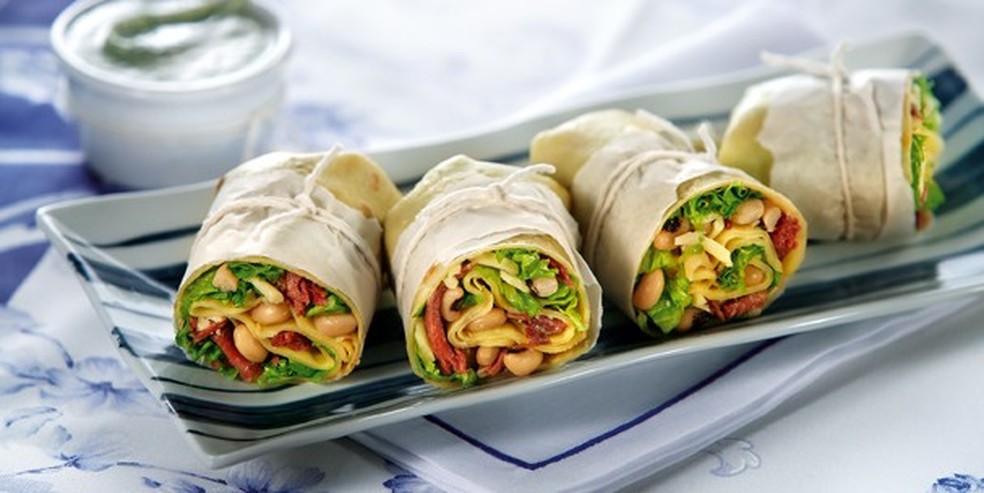 Wrap de Feijão Fradinho: Fácil de preparar e supergostoso | Gastronomia | Glamour