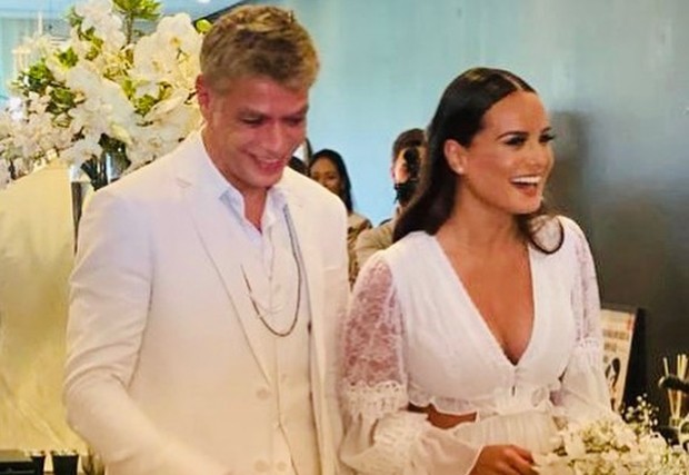 Fabio Assunção se casa com advogada Ana Verena Pinheiro  (Foto: Reprodução/Instagram)