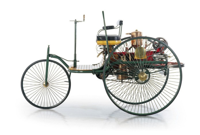 Modelo da patente de Karl Benz (Foto: Reprodução / Wikipedia)