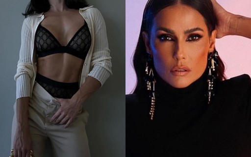 Deborah Secco deixa lingerie de R$ 5,6 mil à mostra em look: "Sextou"