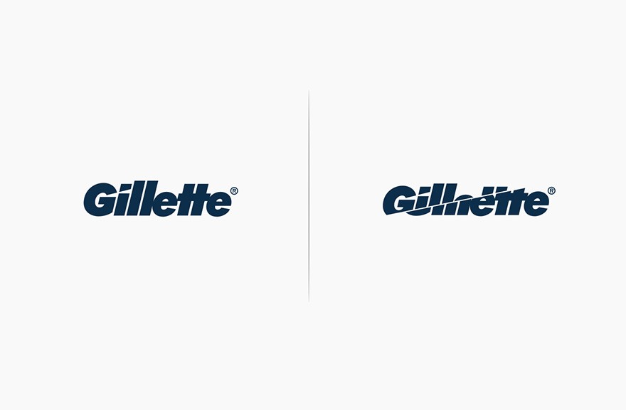Parece que o logotipo da Gilette se acidentou com as lâminas, não é mesmo? (Foto: Marco Schembri )