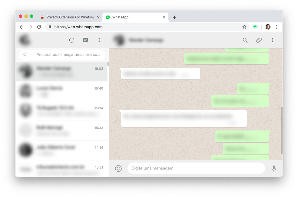 App Para Esconder Conversas Do Whatsapp Whatsapp Web Como Esconder Conversas Com O Plugin Privacy