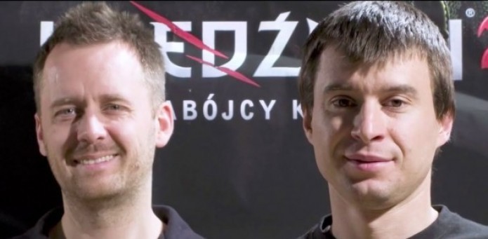 Marcin Iwinski e Michal Kicinski: os fundadores da CD Projekt Red (Foto: Reprodução/Youtube)