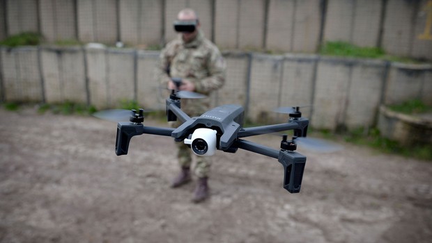 Drone militar, drones, vants, exército (Foto: Getty Images/Finnbarr Webster)