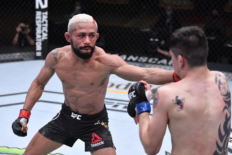 Deiveson Figueiredo, Brandon Moreno, UFC 256, MMA — Foto: Getty Images