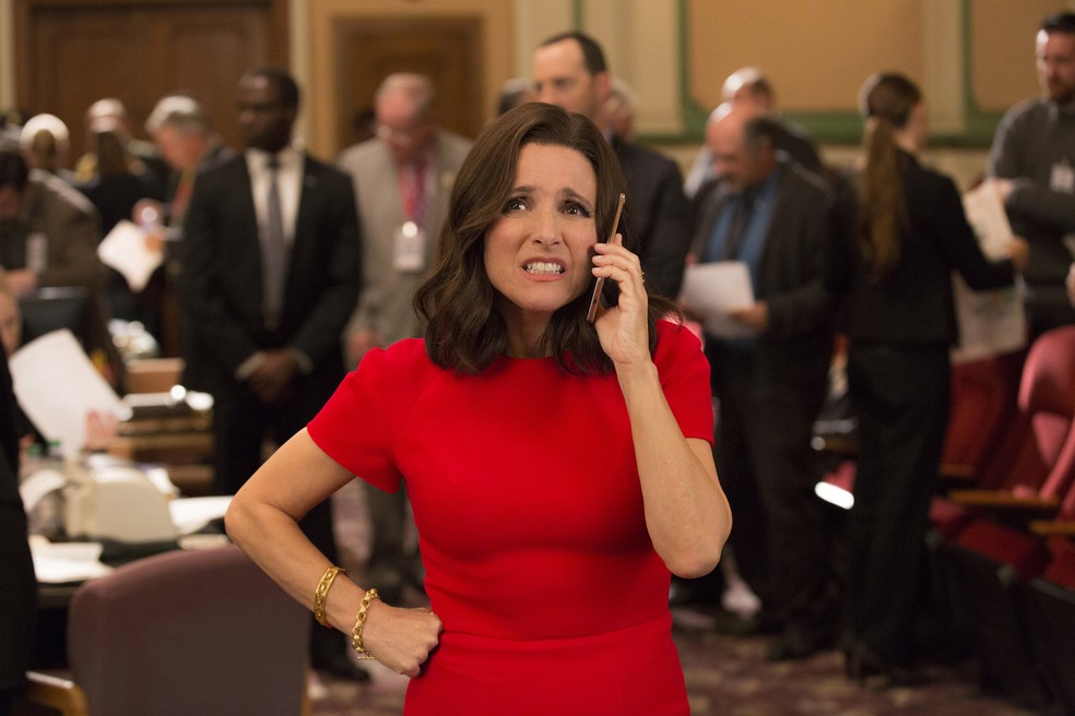 Julia Louis-Dreyfus em Veep  — Foto: Divulgação/HBO