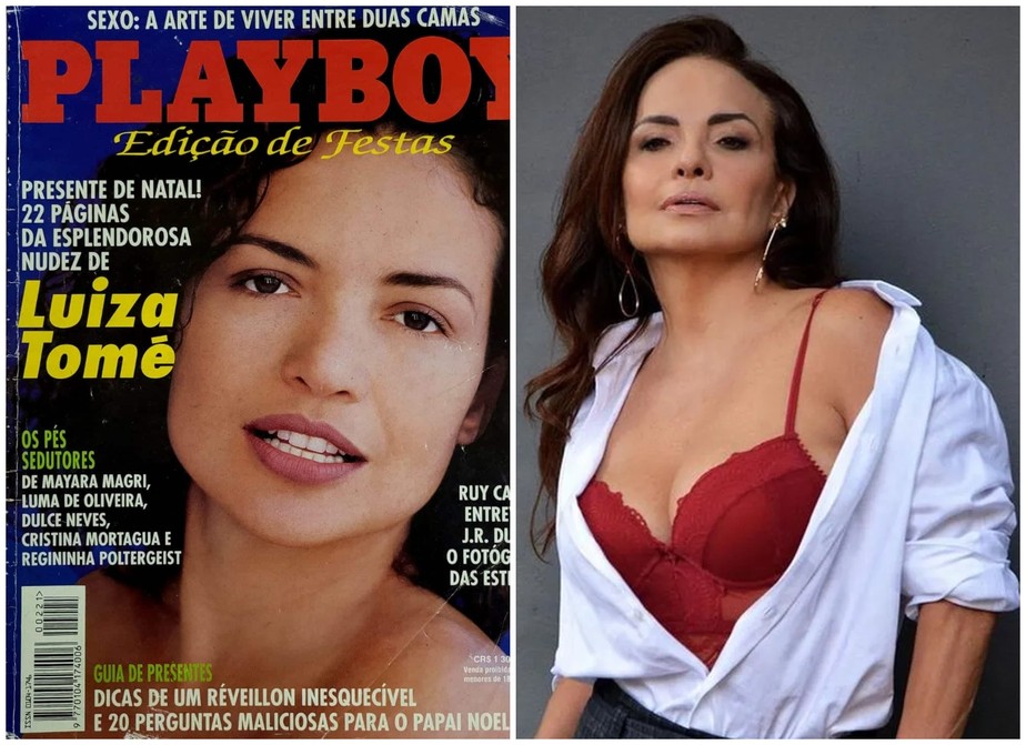 Luiza Tomé na Playboy em 1993