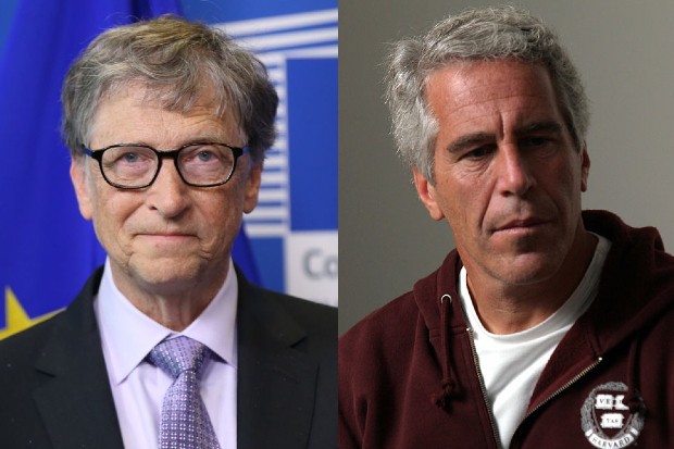 Bill Gates e Jeffrey Epstein (Foto: Getty Images)