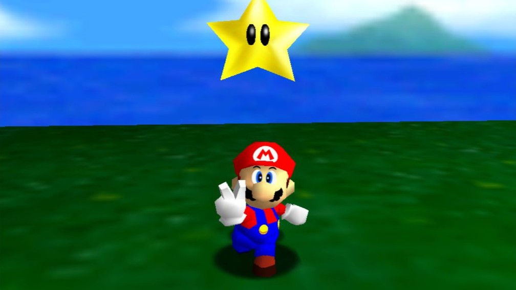 'Super Mario 64' tem visual melhorado para o Switch — Foto: Divulgação/Nintendo