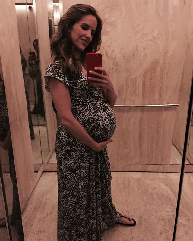 Mariana Ferrão com 39 semanas (Foto: Reprodução/Instagram)