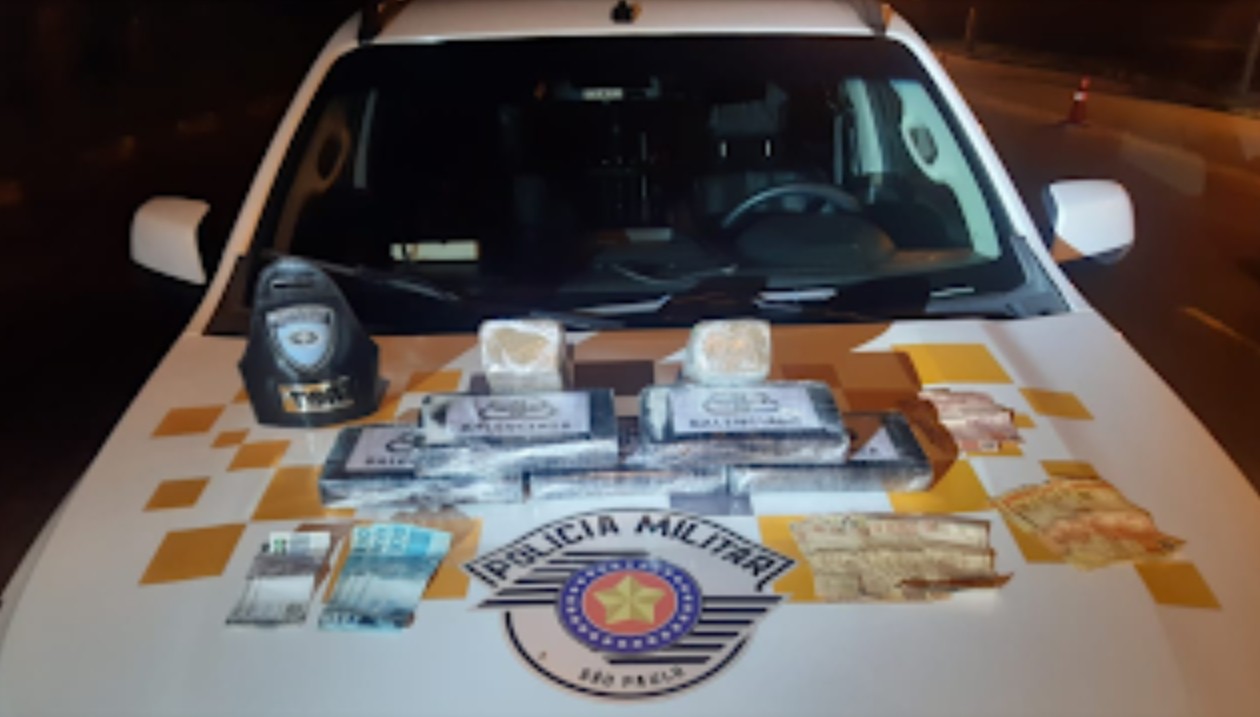 Homem é preso com 7,5 kg de drogas na Oswaldo Cruz em Ubatuba