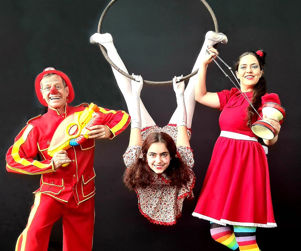 Projeto teatral de São Carlos tem apresentações gratuitas de circo para as crianças em outubro — Foto: Locomotiva Teatral/Divulgação