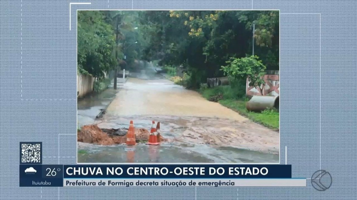 Prefeitura de Formiga decreta situação de emergência após estragos ...