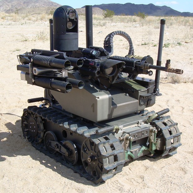 Sistema modular robótico armado, produzido pela Qinetiq (Foto: Divulgação)