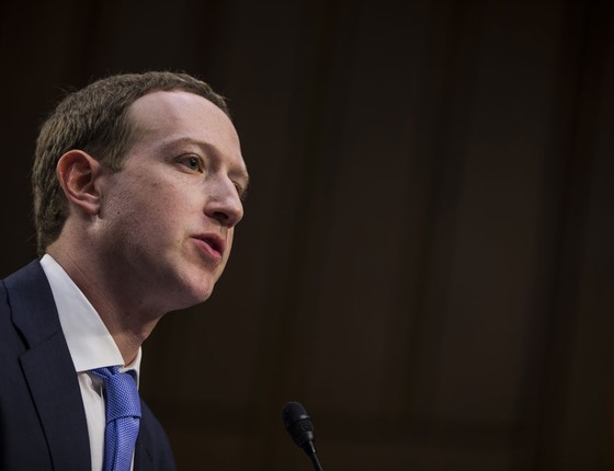 Mark Zuckerberg, fundador do Facebook (Foto: Zach Gibson/Getty Images)