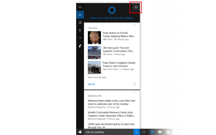 Cortana agora pode ouvir e procurar músicas no PC (Foto: Divulgação/Microsoft)