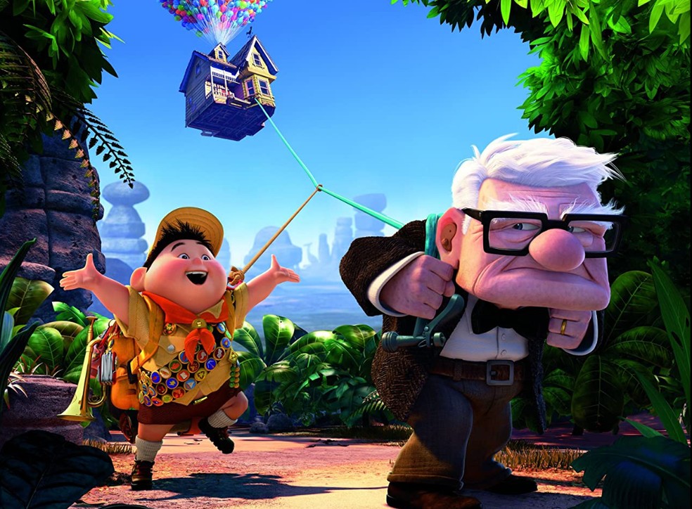 Cena do filme UP - Altas Aventuras, da Disney. — Foto: Divulgação/Walt Disney