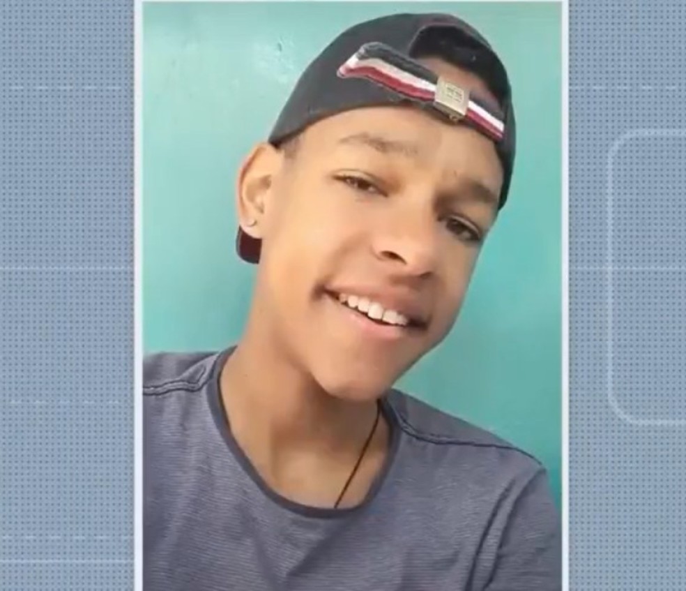 Kauan Silva de Jesus, de 18, foi morto com um tiro no peito no sul da Bahia — Foto: Reprodução/TV Santa Cruz